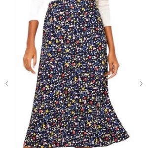 Loft midi heart skirt